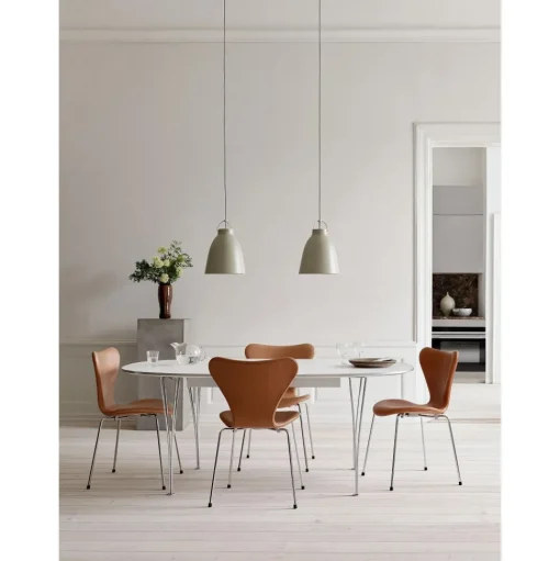 Fritz Hansen Caravaggio Matt P2 Pendel Patina Green