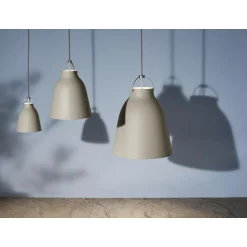 Fritz Hansen Caravaggio Pendel P2 Mat Grå25