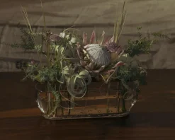 Fritz Hansen Ikebana Vase Lang Messing
