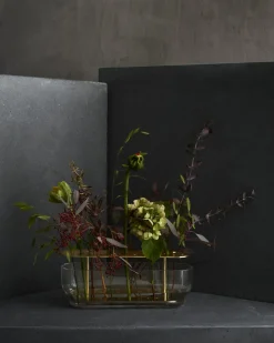 Fritz Hansen Ikebana Vase Lang Messing