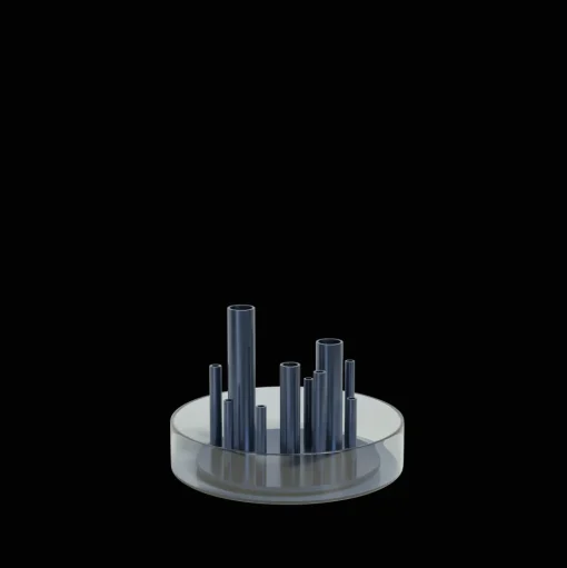 Fritz Hansen Ikeru Vase Lav Dusk Blue