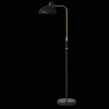 Fritz Hansen KAISER Idell 6580 Gulvlampe Mat Sort/Messing