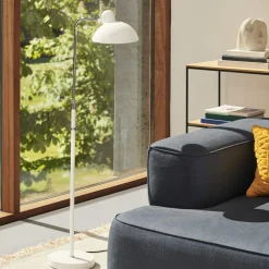 Fritz Hansen Kaiser Idell 6580 Luxus Gulvlampe Hvid