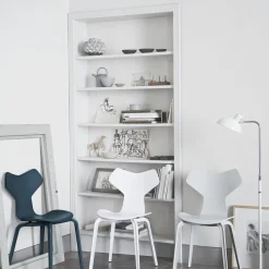 Fritz Hansen Kaiser Idell 6580 Luxus Gulvlampe Hvid