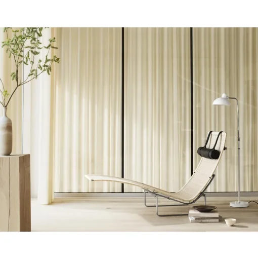 Fritz Hansen Kaiser Idell 6580 Luxus Gulvlampe Hvid