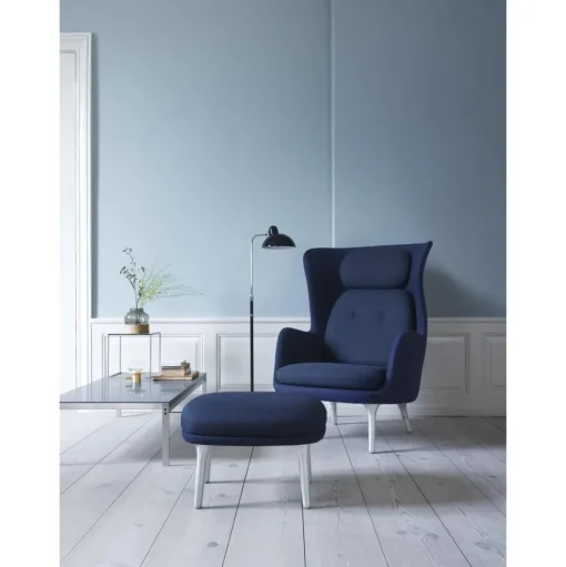 Fritz Hansen Kaiser Idell 6580 Luxus Gulvlampe Hvid