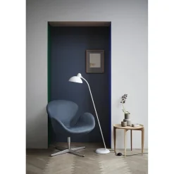 Fritz Hansen Kaiser Idell 6556 Gulvlampe Hvid