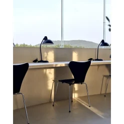 Fritz Hansen Kaiser Idell 6556 Bordlampe Mat Sort