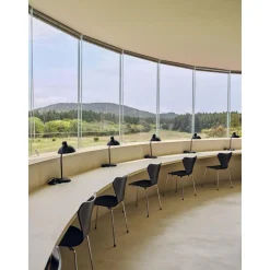 Fritz Hansen Kaiser Idell 6556 Bordlampe Mat Sort