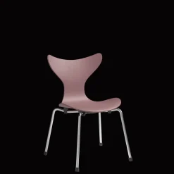 Fritz Hansen Lilje Børnestol Krom/630 Wild Rose