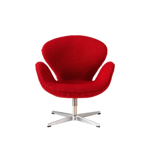 Fritz Hansen Miniature Svanen Lánestol Rød