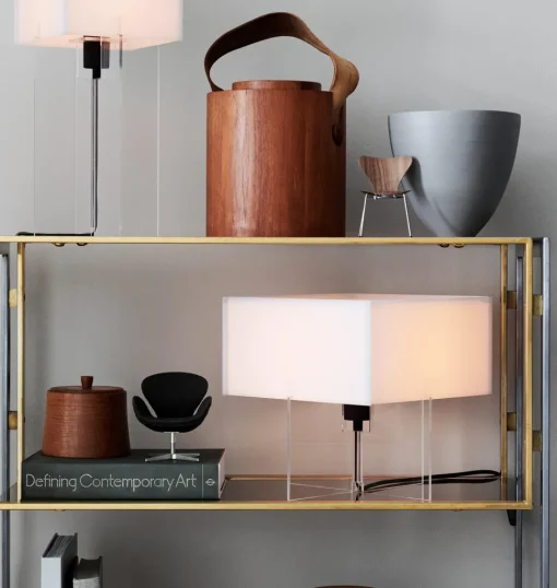 Fritz Hansen Miniature Svanen Lánestol Rød