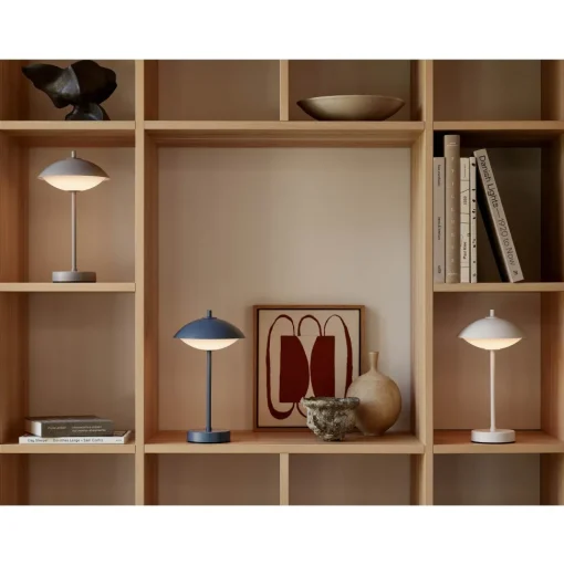 Fritz Hansen Musling Transportabel Lampe Nine Grey
