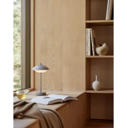 Fritz Hansen Musling Transportabel Lampe Nine Grey