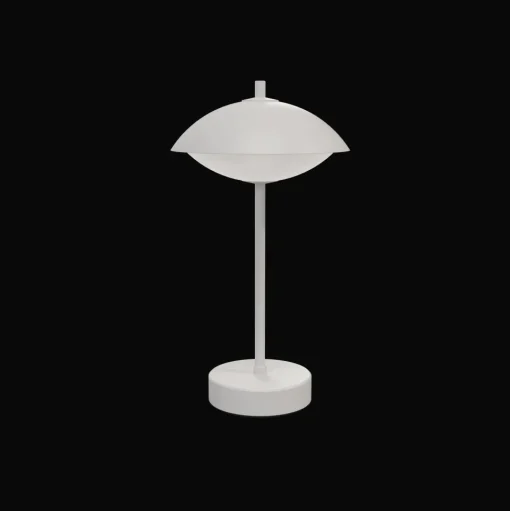 Fritz Hansen Musling Transportabel Lampe Hvid