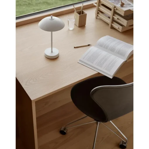 Fritz Hansen Musling Transportabel Lampe Hvid