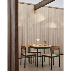 Fritz Hansen Musling Transportabel Lampe Hvid