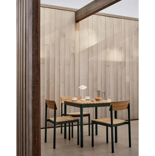 Fritz Hansen Musling Transportabel Lampe Hvid