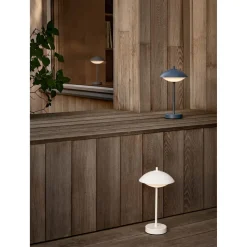Fritz Hansen Musling Transportabel Lampe Hvid