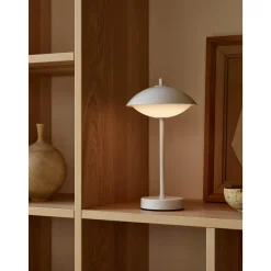 Fritz Hansen Musling Transportabel Lampe Hvid