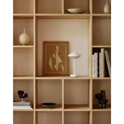 Fritz Hansen Musling Transportabel Lampe Hvid
