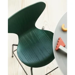 Fritz Hansen Serie 7 Juniorstol Evergreen