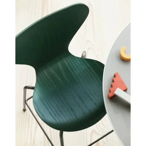 Fritz Hansen Serie 7 Juniorstol Evergreen