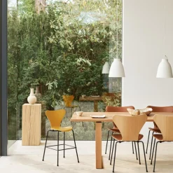 Fritz Hansen Serie 7 Juniorstol Brándt Gul