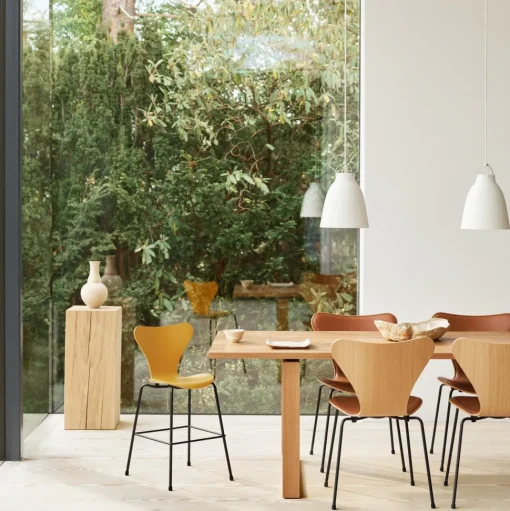 Fritz Hansen Serie 7 Juniorstol Brándt Gul