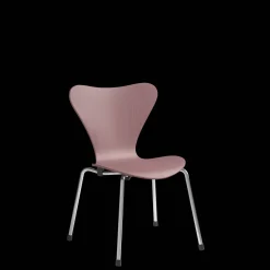Fritz Hansen Series 7 Børnestol Krom/630 Wild Rose