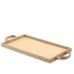 Fritz Hansen Skagerak Norr Bakke 46x25,5 Egetrá/Láder
