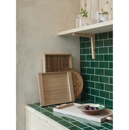 Fritz Hansen Skagerak Norr Bakke 46x25,5 Egetrá/Láder