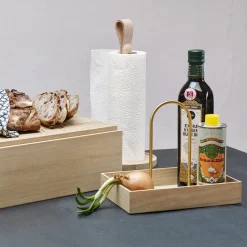 Fritz Hansen Skagerak Norr Papirrulleholder Holder Egetrá/Sort