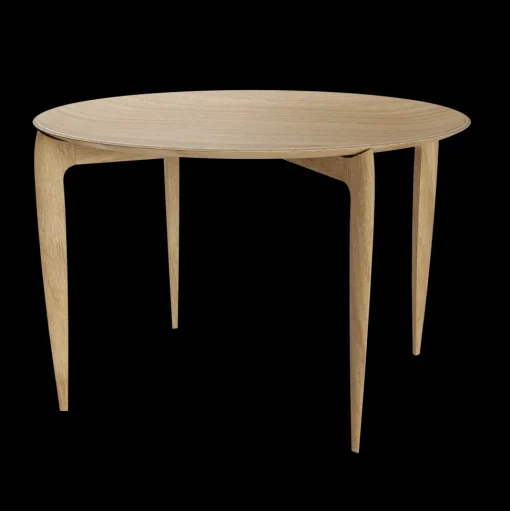 Fritz Hansen Tray SofabordØ60 Eg