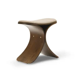 Gejst Luno Skammel Mørk Eg/Beige
