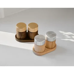 Gejst Sina Salt & Peber Kvárn Mørk Ask/Messing