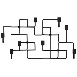 Gejst Underground Knagerákke Sort Eg/Sort