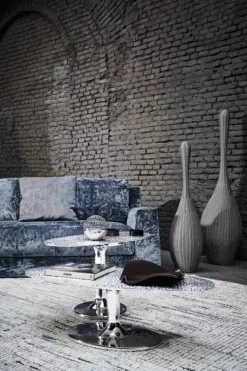 Gervasoni Bolla Gulvlampe Stor Rattan
