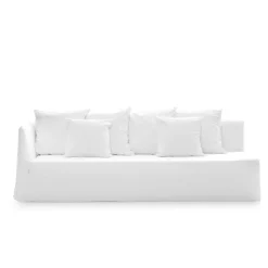 Gervasoni Ghost 22 L Modul Sofa Lino Bianco