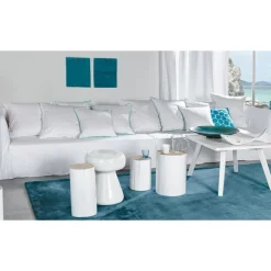 Gervasoni Ghost 21 R Modul Sofa Lino Bianco