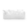 Gervasoni Ghost 112 Sofa Lino Bianco