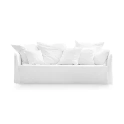 Gervasoni Ghost 112 Sofa Lino Bianco