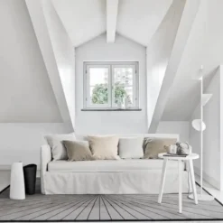 Gervasoni Ghost 112 Sofa Lino Bianco
