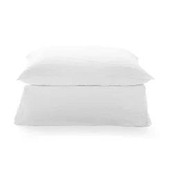 Gervasoni Ghost 06P Ottoman Lino Bianco