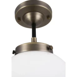 Globen Lighting Alley Loftlampe Antik Messing/Hvid