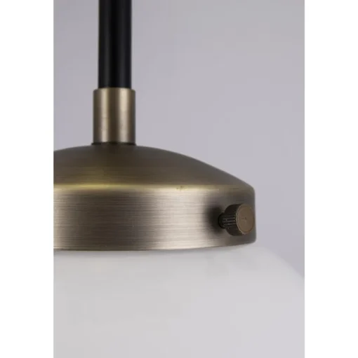 Globen Lighting Alley Loftlampe Antik Messing/Hvid