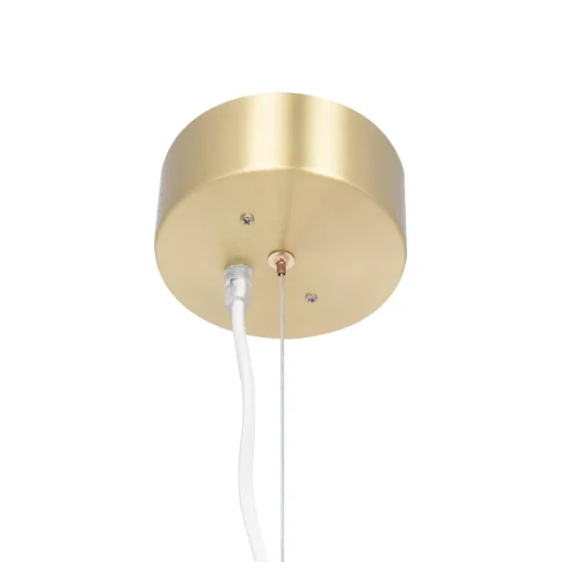 Globen Lighting Astrid 85 Pendel Børstet Messing/Hvid