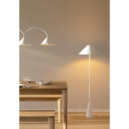 Globen Lighting Cannes Gulvlampe Hvid