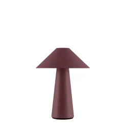 Globen Lighting Cannes Transportabel Lampe Burgundy
