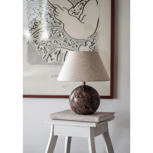 Globen Lighting Castello 24 Bordlampe Brun
